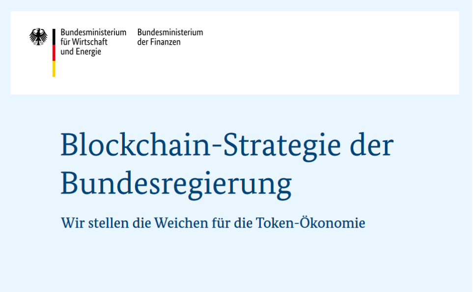 bloxberg in der Blockchain-Strategie der Bundesregierung